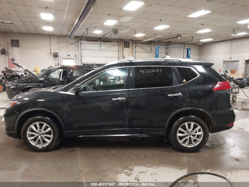 2017 Nissan Rogue Sv VIN: JN8AT2MV3HW280233 Lot: 40231687