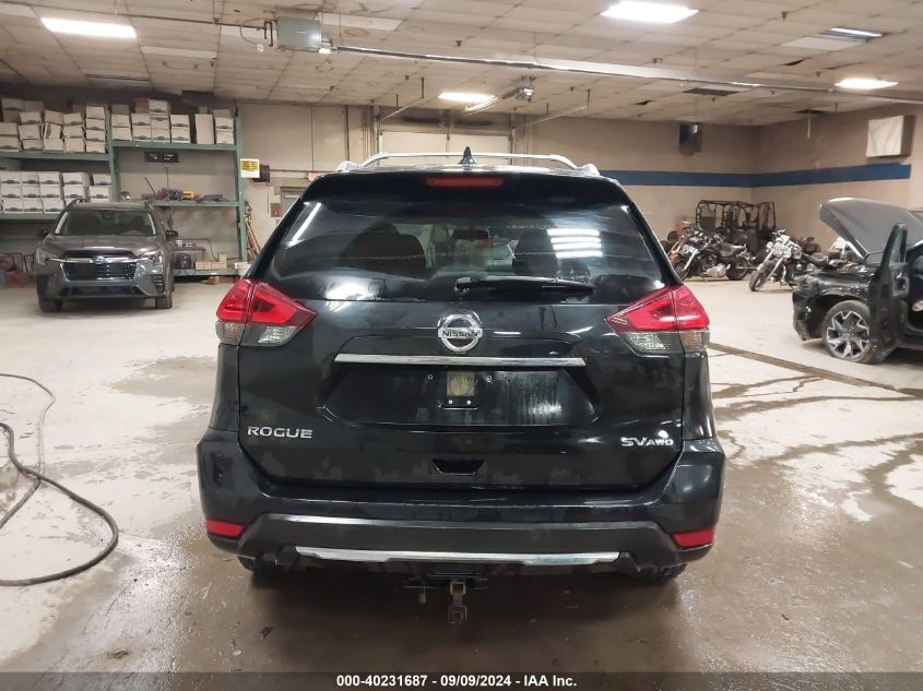 2017 Nissan Rogue Sv VIN: JN8AT2MV3HW280233 Lot: 40231687