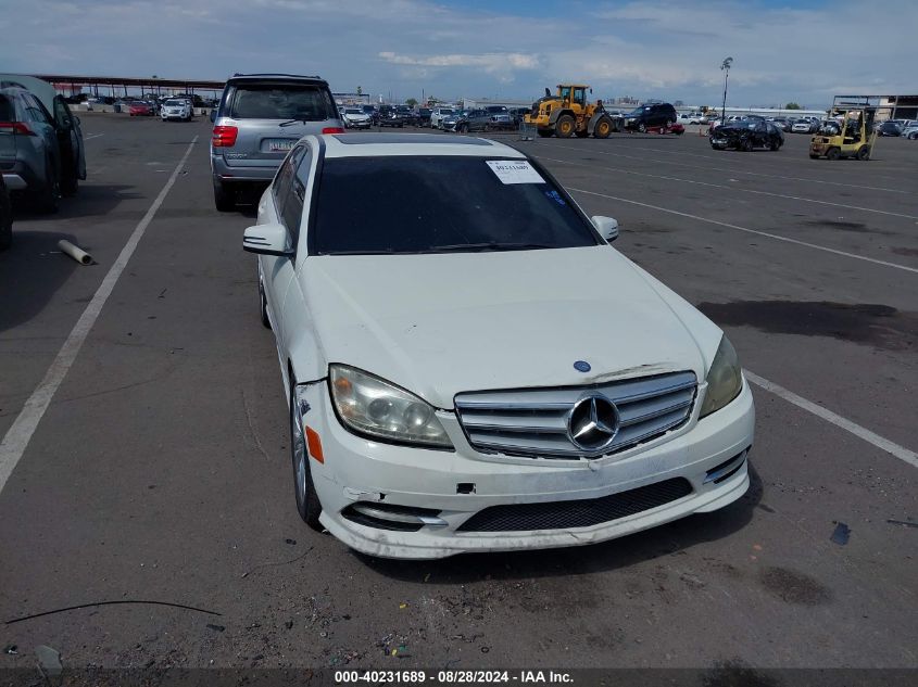 2011 Mercedes-Benz C 300 Luxury/Sport VIN: WDDGF5EB9BR156725 Lot: 40231689