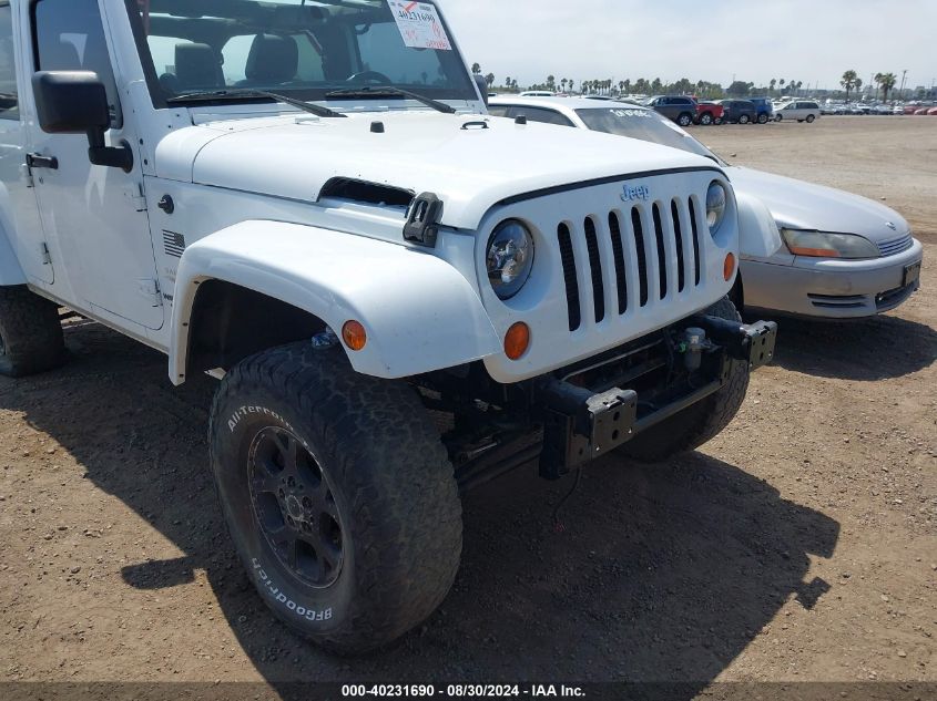 2013 Jeep Wrangler Unlimited Sahara VIN: 1C4HJWEG2DL585970 Lot: 40231690