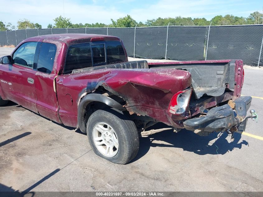 2002 Dodge Dakota VIN: 1B7GL12X02S604497 Lot: 40231697