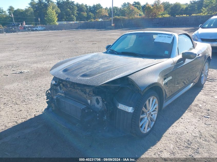 JC1NFAEK1H0125019 2017 Fiat 124 Spider Lusso