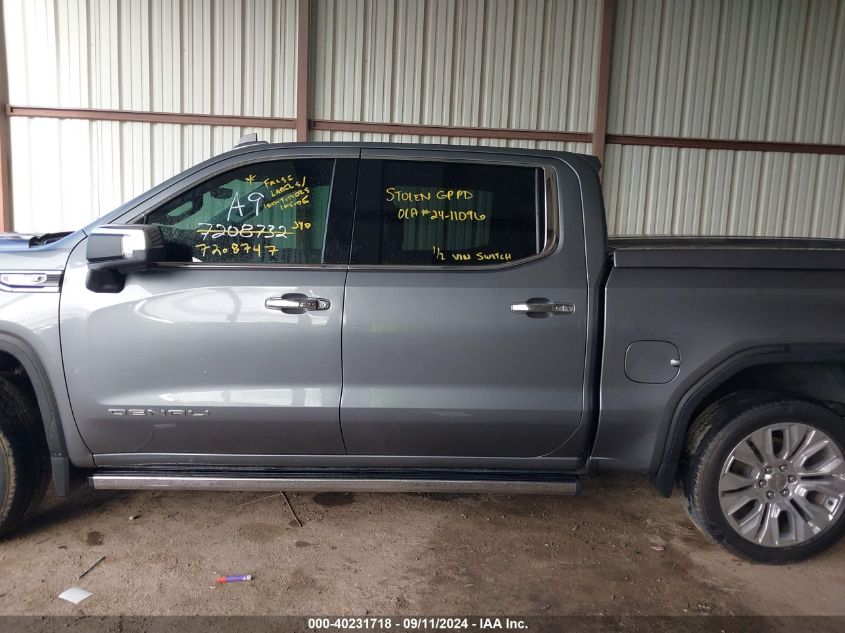 2021 GMC Sierra 1500 K1500 Denali VIN: 3GTU9FET8MG186689 Lot: 40231718