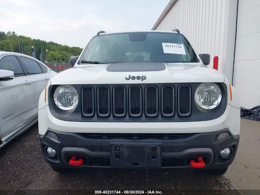 2018 Jeep Renegade Trailhawk 4X4 VIN: ZACCJBCB4JPH86870 Lot: 40231744