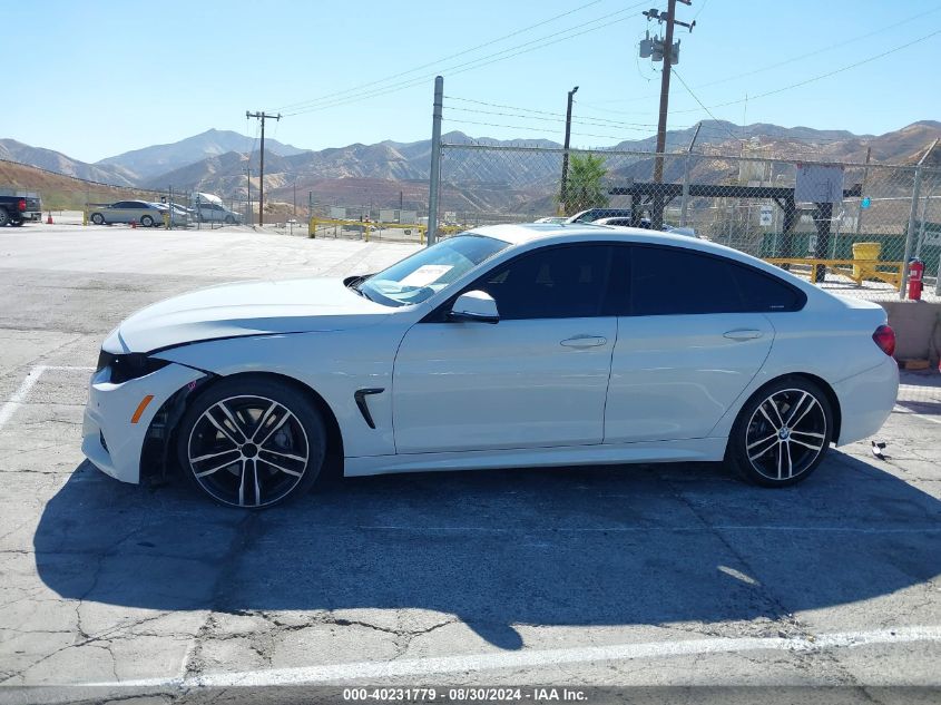 2020 BMW 430I Gran Coupe VIN: WBA4J1C07LBU67728 Lot: 40231779