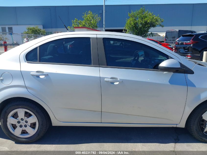 2013 Chevrolet Sonic Ls Auto VIN: 1G1JA5SG7D4208425 Lot: 40231792