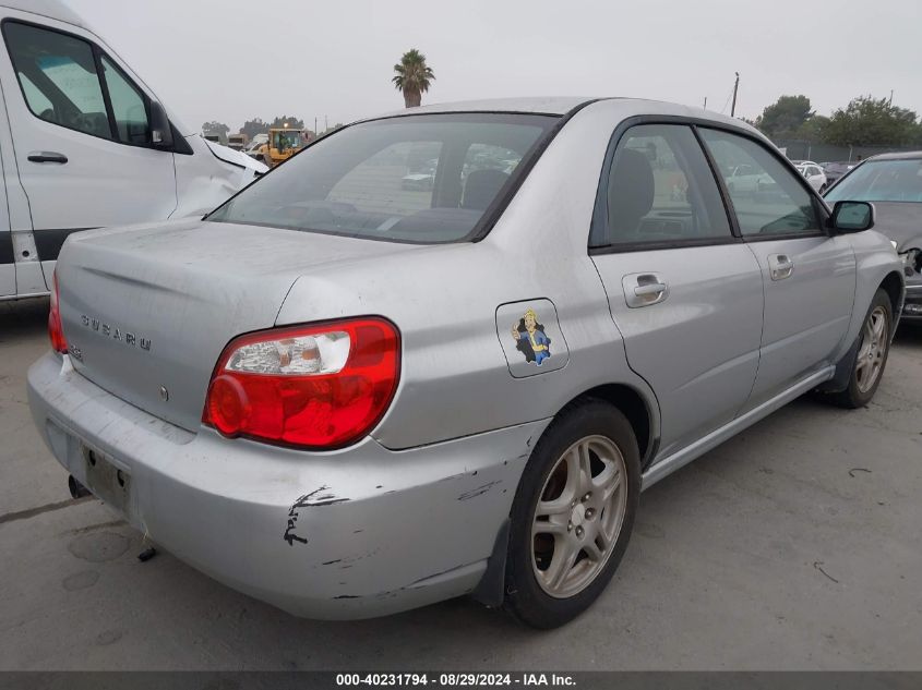 2004 Subaru Impreza 2.5Rs VIN: JF1GD67524G513275 Lot: 40231794