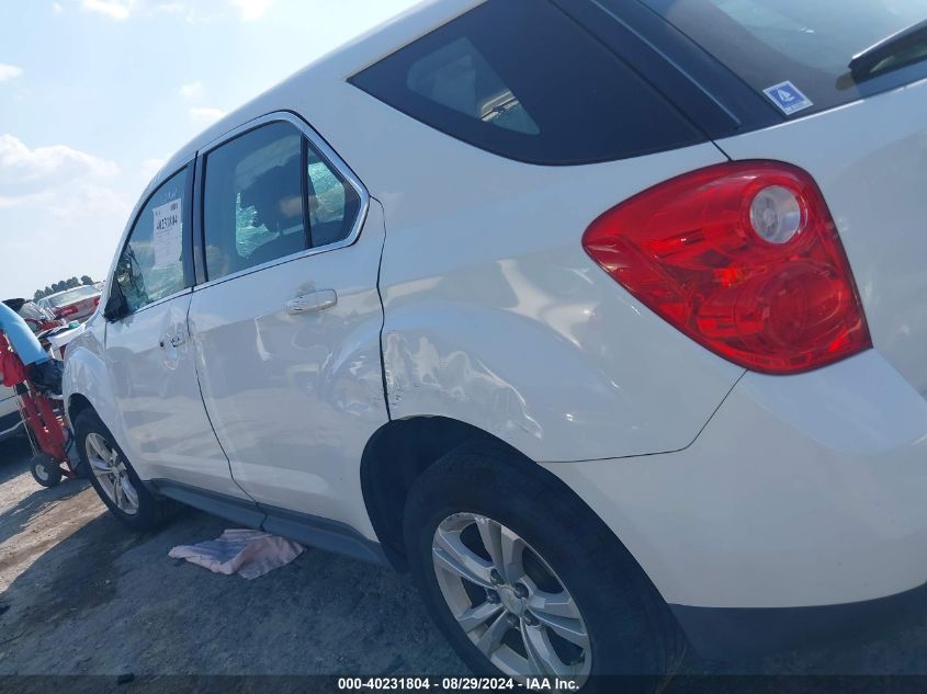 2014 Chevrolet Equinox Ls VIN: 2GNALAEK0E1113896 Lot: 40231804