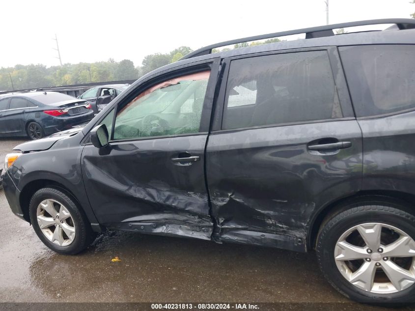 2016 Subaru Forester 2.5I Premium VIN: JF2SJADC6GH539591 Lot: 40231813