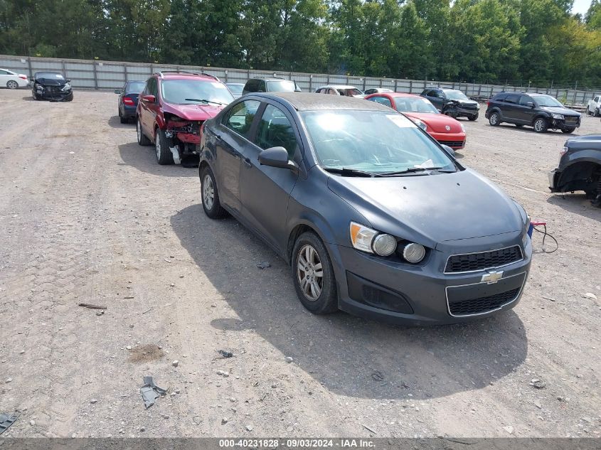 2012 Chevrolet Sonic 2Lt VIN: 1G1JC5SH2C4179255 Lot: 40231828