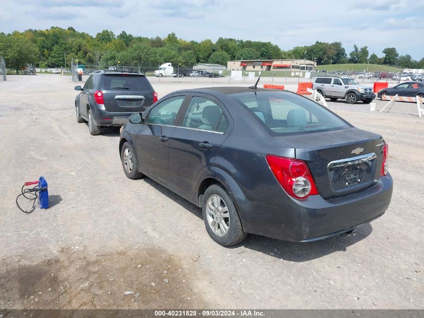 2012 Chevrolet Sonic 2Lt VIN: 1G1JC5SH2C4179255 Lot: 40231828