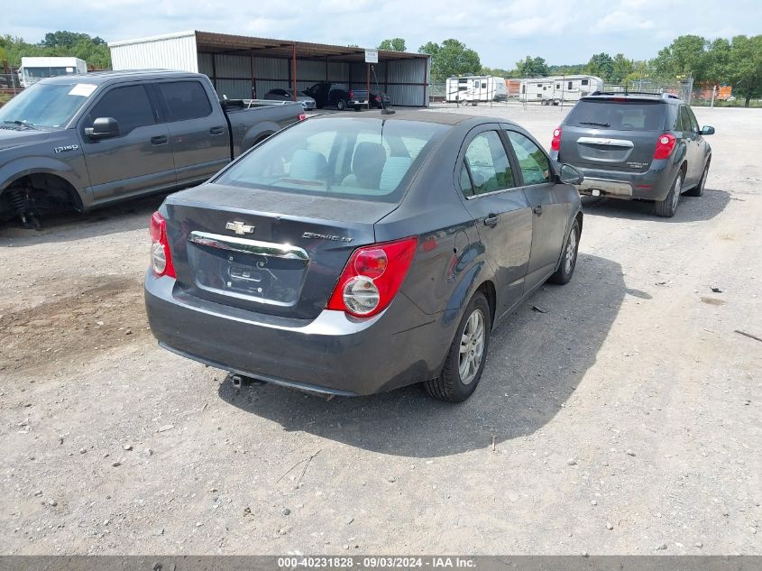 2012 Chevrolet Sonic 2Lt VIN: 1G1JC5SH2C4179255 Lot: 40231828