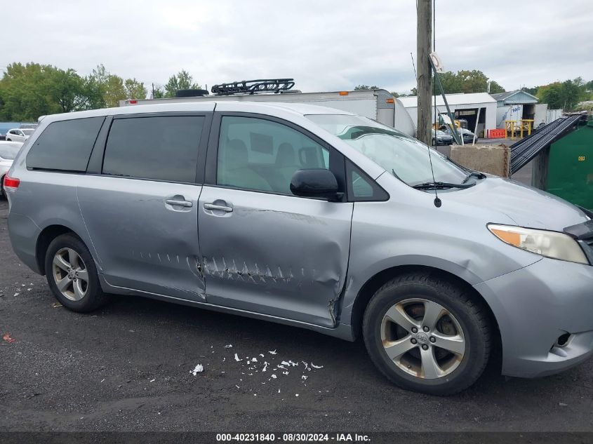 2012 Toyota Sienna Le 8 Passenger VIN: 5TDKA3DC7CS014992 Lot: 40231840