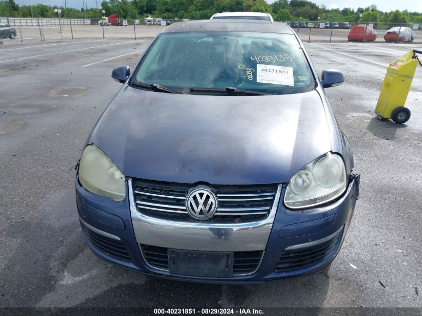 2008 Volkswagen Jetta Se/Sel VIN: 3VWRM71K78M195847 Lot: 40231851