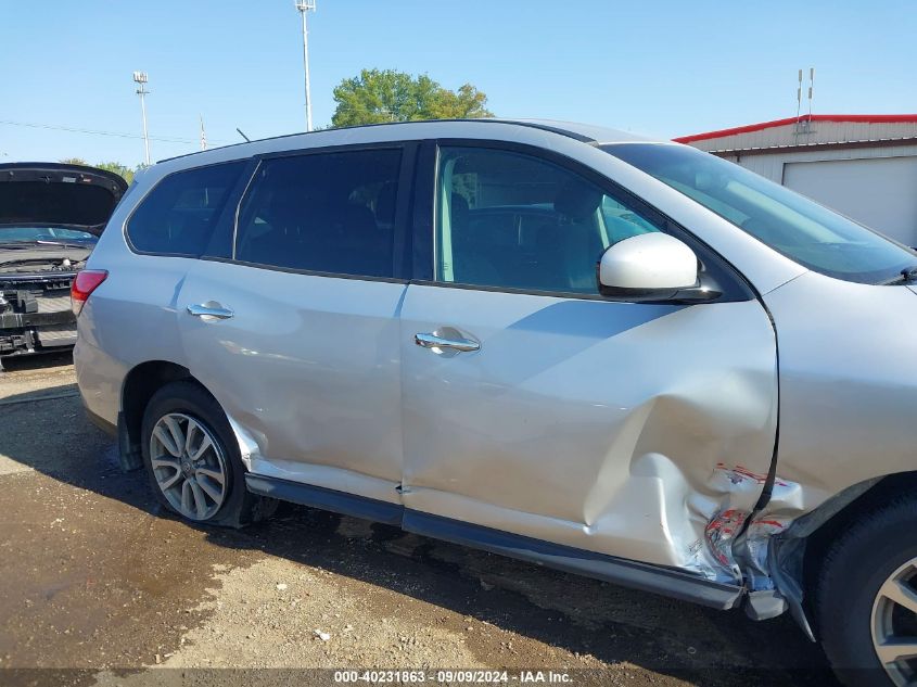 2014 Nissan Pathfinder S VIN: 5N1AR2MM5EC650320 Lot: 40231863