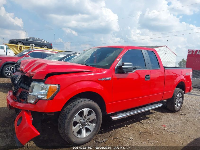 2014 Ford F-150 Stx VIN: 1FTEX1CM1EKG44656 Lot: 40231867