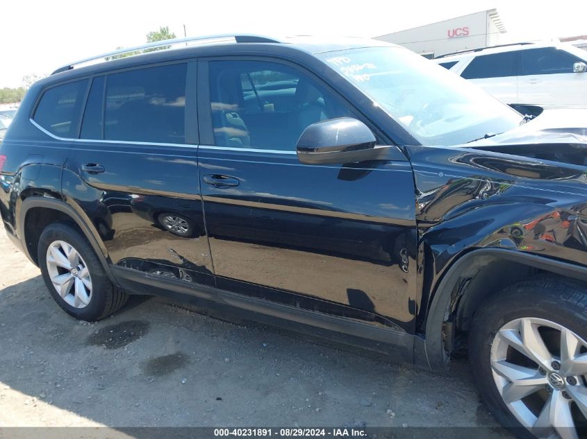 2019 Volkswagen Atlas 3.6L V6 Se VIN: 1V2DR2CA2KC545866 Lot: 40231891