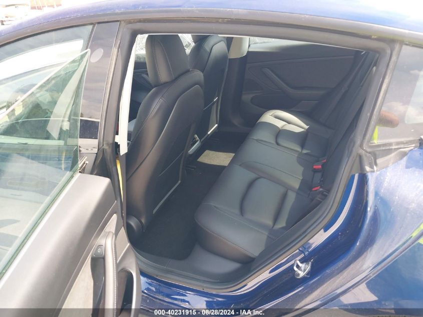 2021 Tesla Model 3 Standard Range Plus Rear-Wheel Drive VIN: 5YJ3E1EA8MF922075 Lot: 40231915