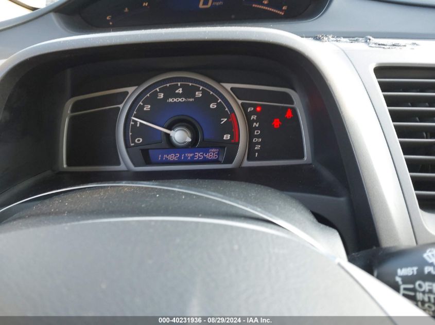 2008 Honda Civic Ex-L VIN: 2HGFG12978H528344 Lot: 40231936