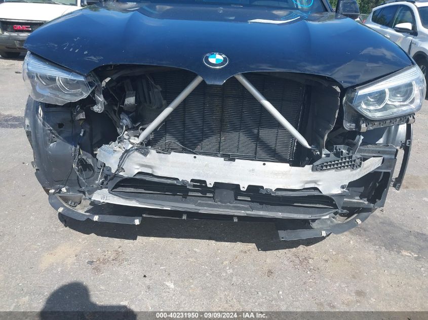 2021 BMW X3 xDrive30I VIN: 5UXTY5C03M9E77913 Lot: 40231950