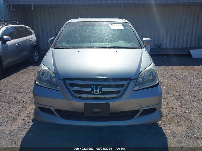 2006 Honda Odyssey Ex-L VIN: 5FNRL38776B112189 Lot: 40231953