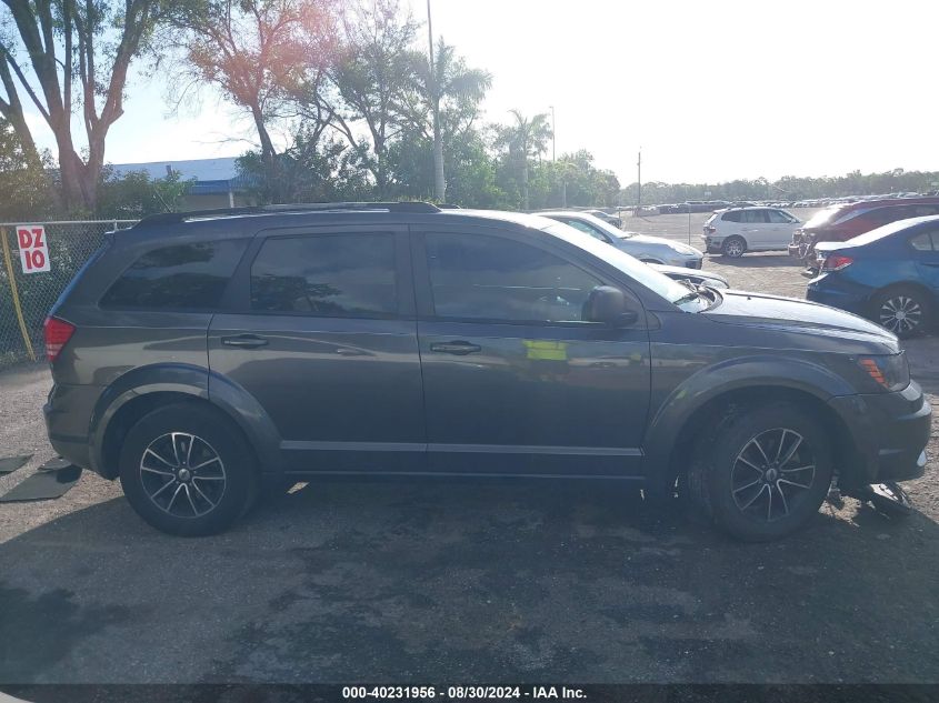 2018 Dodge Journey Se VIN: 3C4PDCAB6JT249413 Lot: 40231956