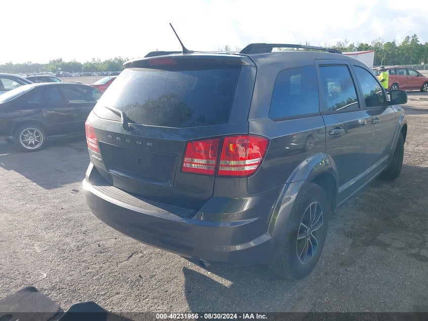 VIN 3C4PDCAB6JT249413 2018 DODGE JOURNEY SE