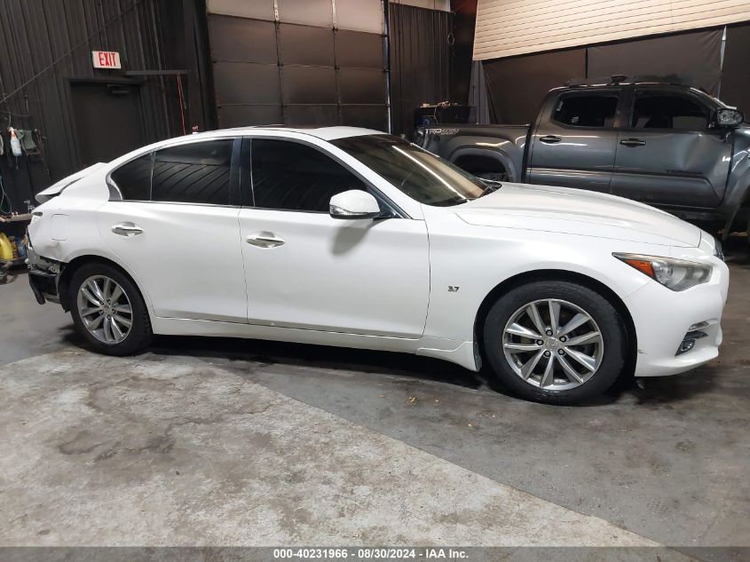 2014 Infiniti Q50 Premium VIN: JN1BV7AR9EM692844 Lot: 40231966