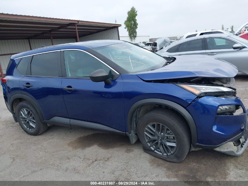 2022 Nissan Rogue S Fwd VIN: 5N1BT3AA9NC711058 Lot: 40231987