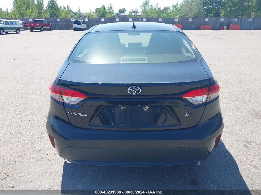 2020 Toyota Corolla Le VIN: JTDEPRAE3LJ050888 Lot: 40231988