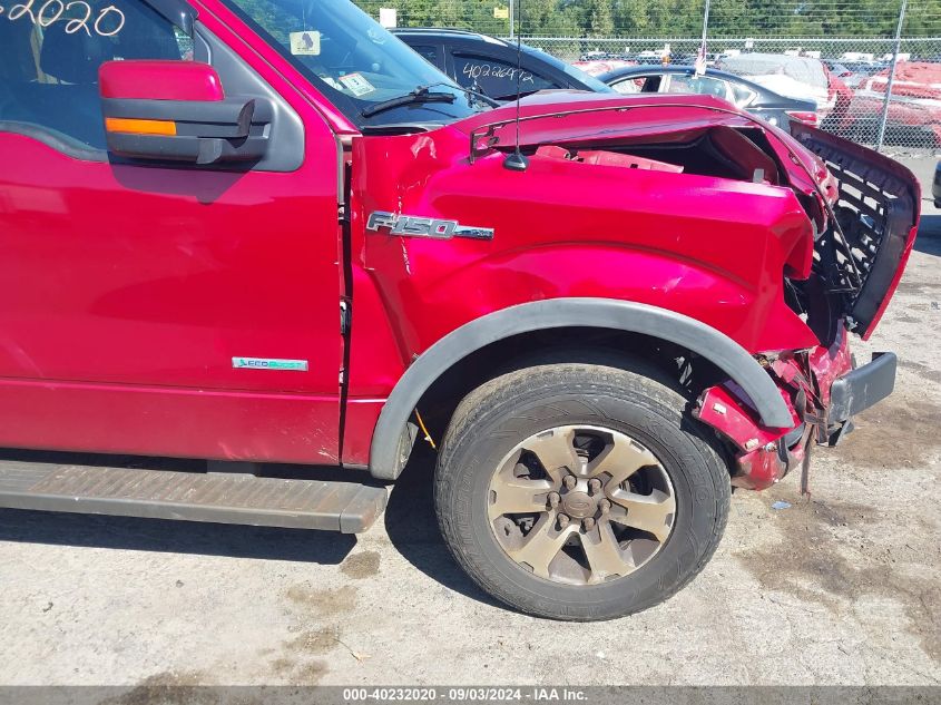 2012 Ford F-150 Fx4 VIN: 1FTFW1ET4CFC46259 Lot: 40232020