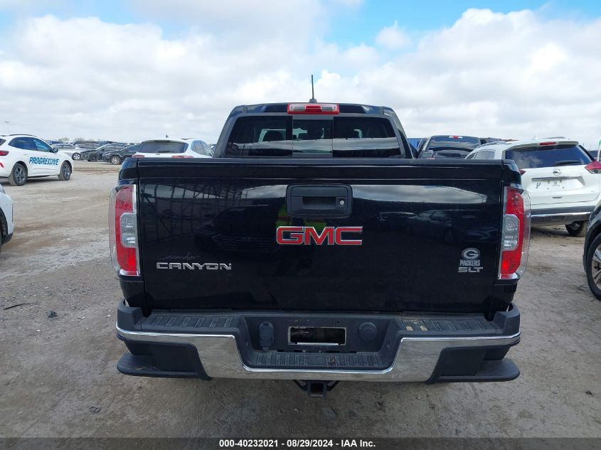 2016 GMC Canyon Slt VIN: 1GTG6DE33G1272974 Lot: 40232021