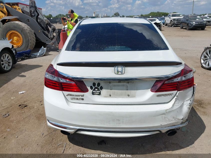 2016 Honda Accord Sport VIN: 1HGCR2F59GA049091 Lot: 40232028