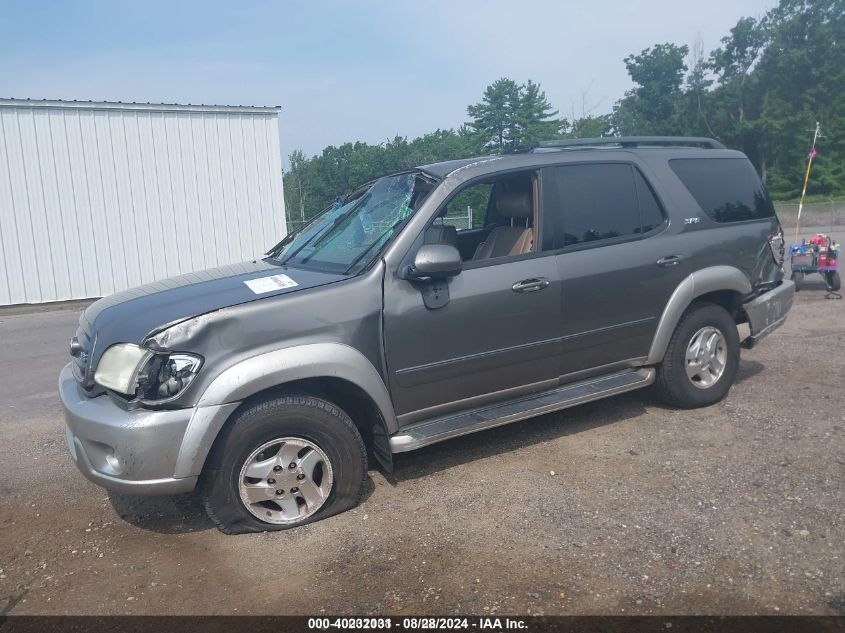 2003 Toyota Sequoia Sr5 V8 VIN: 5TDBT44A73S183635 Lot: 40232031