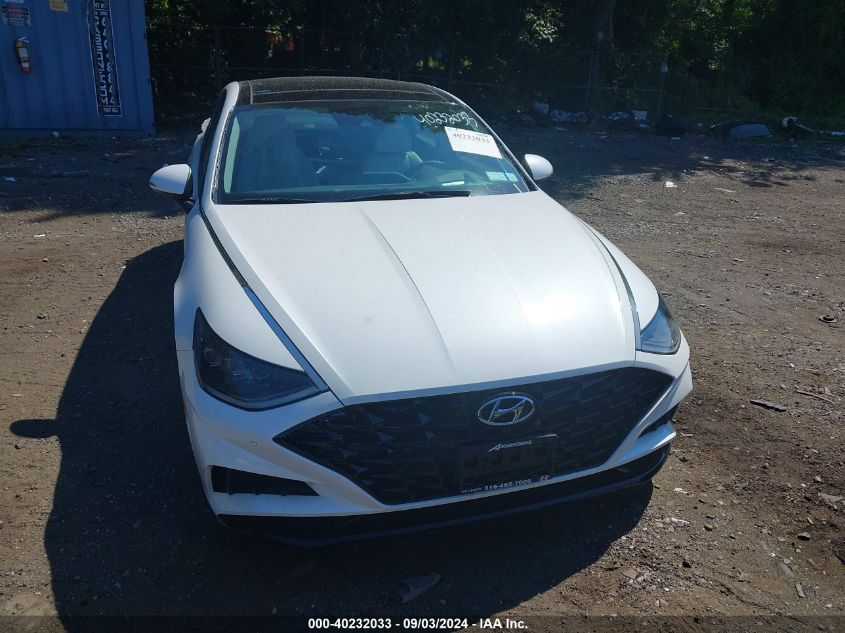 2022 Hyundai Sonata Limited VIN: KMHL34J22NA186455 Lot: 40232033