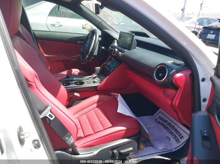 VIN JTHGZ1B22N5055583 2022 LEXUS IS 350 F SPORT