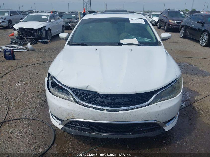 2015 Chrysler 200 C VIN: 1C3CCCCG5FN690438 Lot: 40232047