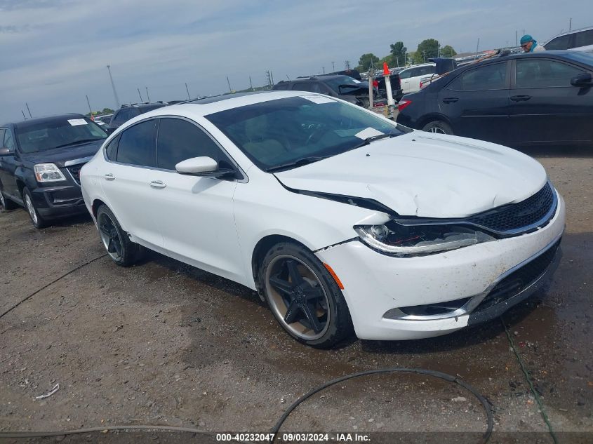 2015 Chrysler 200 C VIN: 1C3CCCCG5FN690438 Lot: 40232047