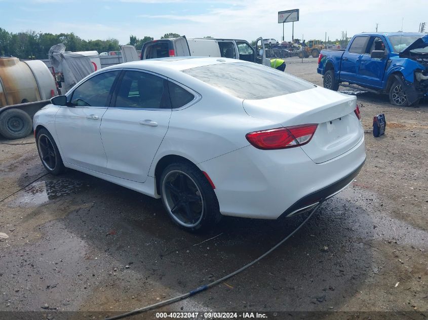 2015 Chrysler 200 C VIN: 1C3CCCCG5FN690438 Lot: 40232047