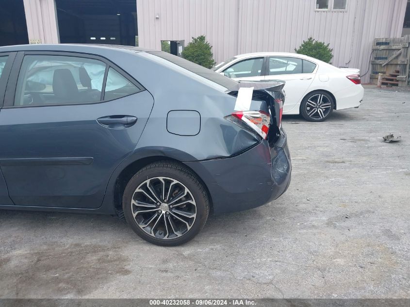 2015 Toyota Corolla S Plus VIN: 2T1BURHE7FC251730 Lot: 40232058