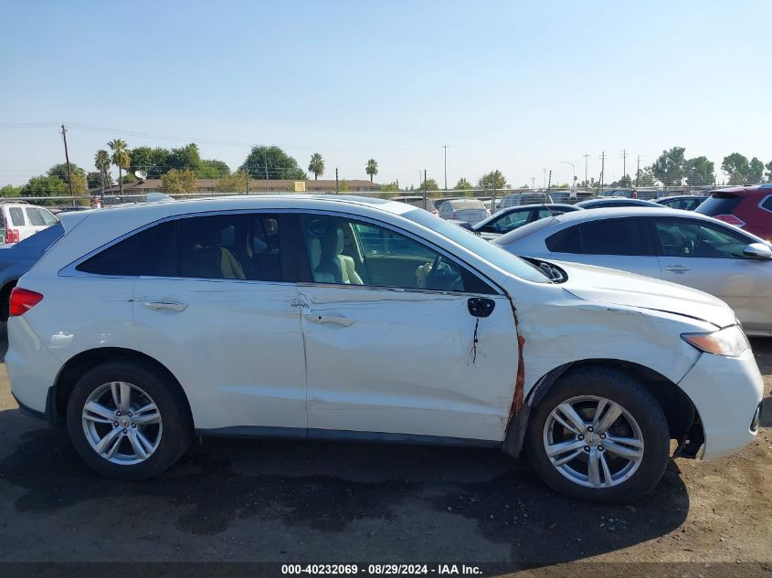 2013 Acura Rdx VIN: 5J8TB3H54DL015633 Lot: 40232069