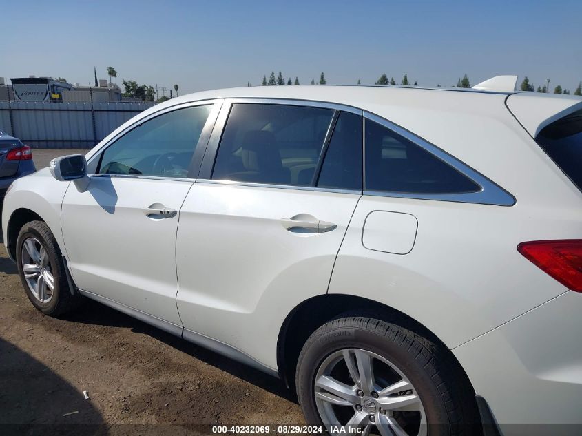 2013 Acura Rdx VIN: 5J8TB3H54DL015633 Lot: 40232069