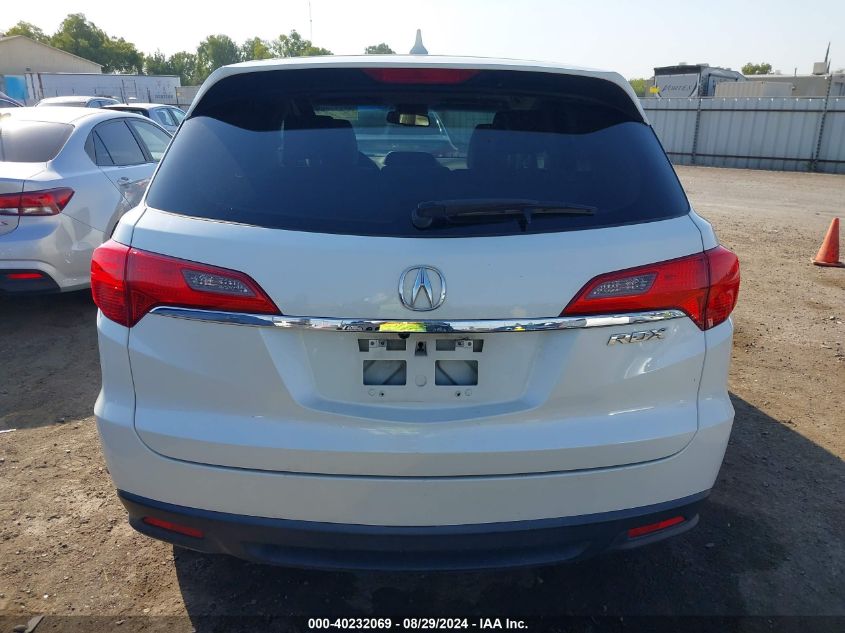 2013 Acura Rdx VIN: 5J8TB3H54DL015633 Lot: 40232069