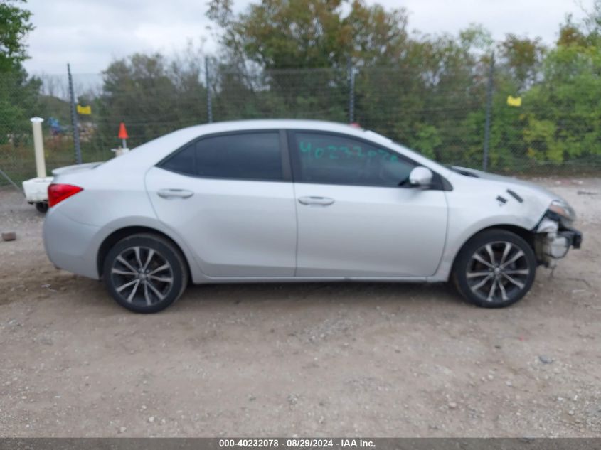 2018 Toyota Corolla Se VIN: 2T1BURHE5JC033018 Lot: 40232078