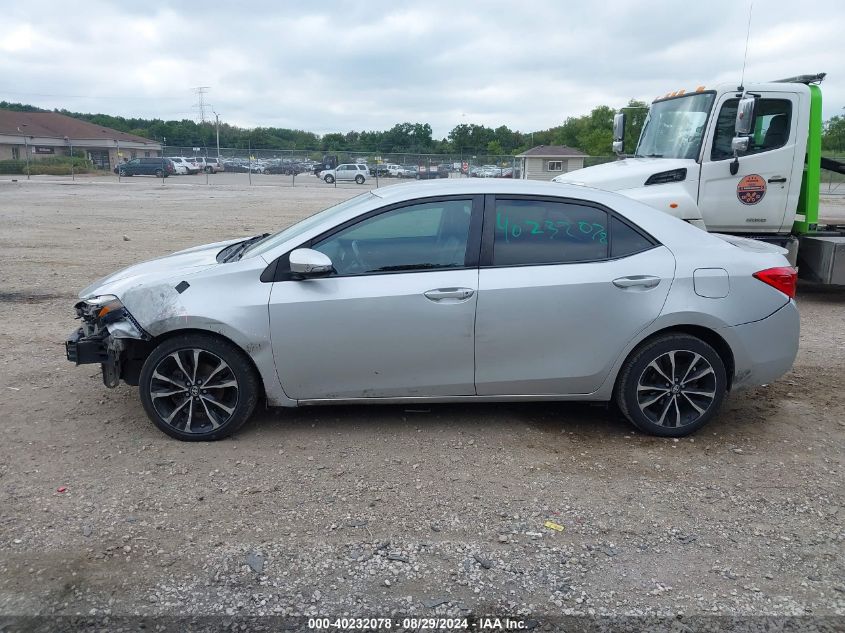 2018 Toyota Corolla Se VIN: 2T1BURHE5JC033018 Lot: 40232078