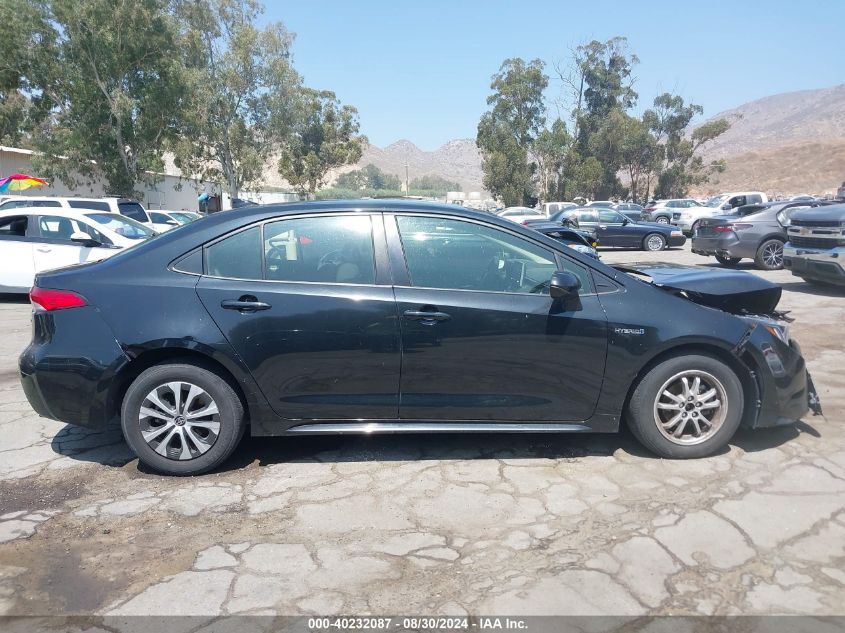 2021 Toyota Corolla Hybrid Le VIN: JTDEAMDE3MJ016483 Lot: 40232087