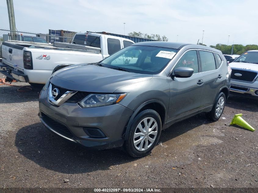 VIN KNMAT2MV4GP695372 2016 NISSAN ROGUE no.2