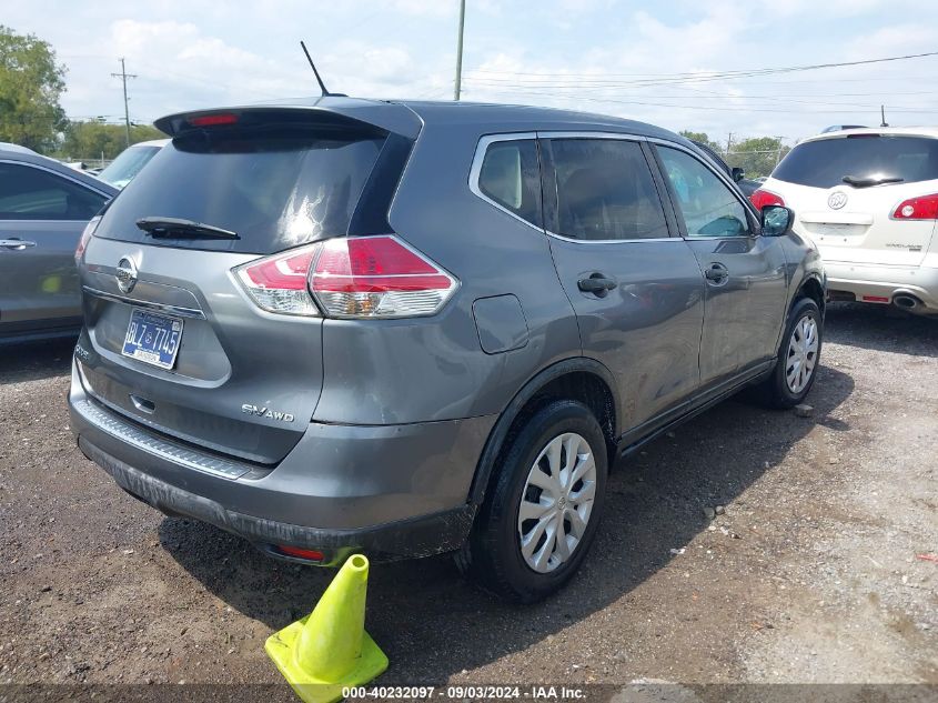 VIN KNMAT2MV4GP695372 2016 NISSAN ROGUE no.4