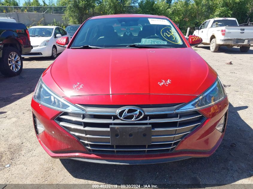 2020 Hyundai Elantra Sel VIN: 5NPD84LF5LH534765 Lot: 40232119