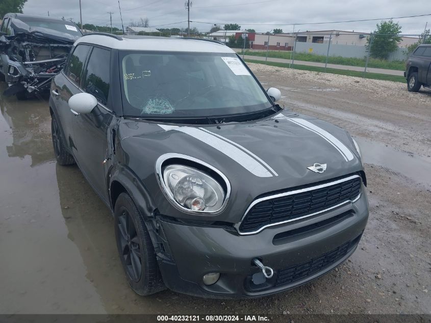 2013 Mini Countryman Cooper S VIN: WMWZC3C59DWM28205 Lot: 40232121